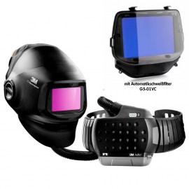 Hochleistungs-Automatikschweißhelm - Speedglas G5-01 mit Atemschutzsystem