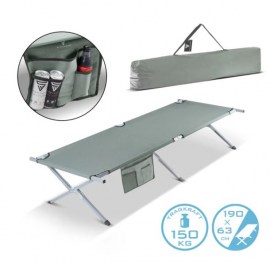 STAHLWERK Campingliege 150 kg 190x63 cm Feldbett Campingbett Faltliege Faltbett