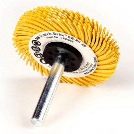 Scotch-Brite™ Bristle Disc BB-ZS mit Schaft, gelb, P80, Typ C