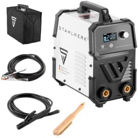STAHLWERK Inverterschweißgerät ARC 200 Synergic Pro mit Zubehör, 10-200 A