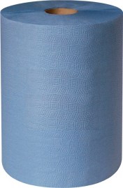 Putztuch profix handy plus L380xB360ca. mm 2-lagig, perforiert blau 500 Tücher / Rolle