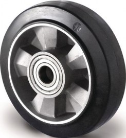 TECWERK Ersatzrad Gummi Nabenlänge 60 mm
