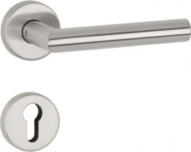TECWERK Drückergarnitur Edelstahl 60 Edelstahl matt 30
