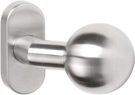 TECWERK Rahmentürknopf 2085 Material Edelstahl 60