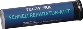 TECWERK Schnellreparaturkitt grau-schwarz 56 g Stick