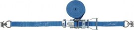 TECWERK Zurrgurt DIN 12195-2 Länge 4 m Breite 25 mm mit Ratsche + Airlinebeschlag LC U 1500 daN