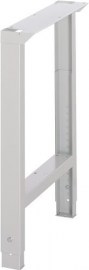 TECWERK Werkbankfuß BK 650 verstellbar H750-1100xB70/120mm lichtgrau, RAL 7035
