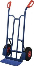 TECWERK Sackkarre Höhe 1150 mm Schaufel-L150xB400mm saphirblau, RAL 5003