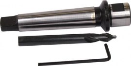 TECWERK Aufnahmeschaft MK 2 mit Zentrierbohrer HM-Lochsägen 31-100 mm