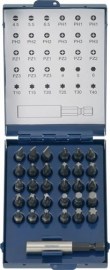 TECWERK Bitsortiment 31-teilig Schlitz/PH/PZD/TX
