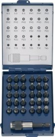 TECWERK Bitsortiment 31-teilig Schlitz/PH/PZD/TX