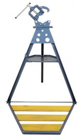TECWERK Arbeitsgerät Spannweite 60 mm Rohr-Ø 2 ″ Anzahl Biegelöcher 5