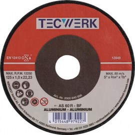 TECWERK Trennscheibe ALU Aluminium Bohrung 22,23 mm