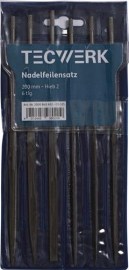 TECWERK Nadelfeilensatz 6-teilig