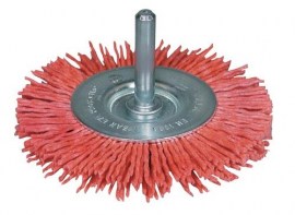 TECWERK Rundbürste Nylon Körnung 80 10 mm 4500 min-¹