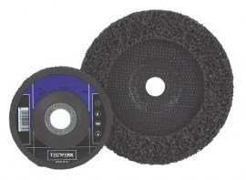 TECWERK Grobreinigungsscheibe extra coarse Bohrung 22,23 mm