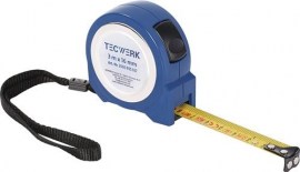 TECWERK Taschenrollbandmaß EG II ABS Selbstarretierung