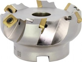 TECWERK Planfräser vernickelt mit Innenkühlung