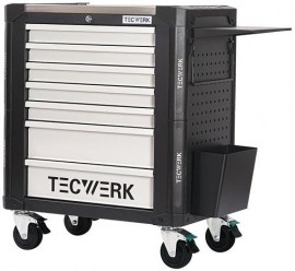 TECWERK Werkzeugwagen PROFI 2.0 B845xT515xH1015mm 650 kg 7 Schubladen Stahlblech