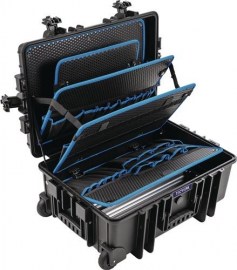 TECWERK Schalenkoffer Innen-B539xT225xH359mm Polypropylen 43,5 l
