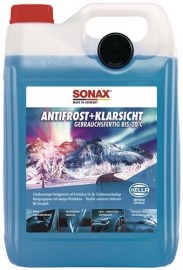 SONAX Scheibenreiniger AntiFrost+KlarSicht bis -20°C Citrus gebrauchsfertig 5 l Kanister