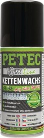 PETEC Kettenwachs Dry Lube 100 ml translucent Spraydose