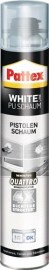 PATTEX 1K-Pistolenschaum White Line PUS75 750 ml B2 weiß mit Einweghandschuhen Dose