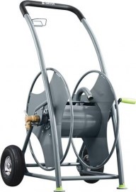 GEKA Schlauchwagen pulv. Stahl