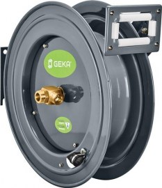 GEKA Schlauchaufroller PA20 Anschlussgewinde 33,25 mm G 1 AG ″ pulv. Stahl