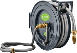 GEKA Schlauchaufroller PA20SK Anschlussgewinde 33,25 mm G 1 AG ″ pulv. Stahl