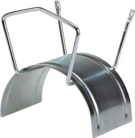 ALBA Schlauchhalter Midi Breite 220 mm Tiefe 170 mm Stahl galvanisch verzinkt (Chrom 6 frei)