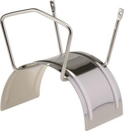 ALBA Schlauchhalter Midi Inox Breite 220 mm Tiefe 170 mm Stahl 1.4301