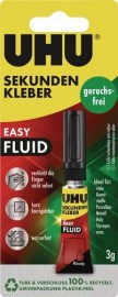 UHU Sekundenkleber EASY-FLUID geruchsfrei 3 g farblos Tube
