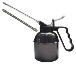 SAMOA HALLBAUER Spritzöler Metall Messingpumpe