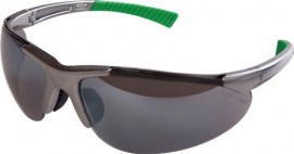 EKASTU Schutzbrille DAYLIGHT EN 166, EN 172 Bügel silbgrau Scheib.dunk.grau,verspieg