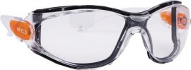 INFIELD SAFETY Schutzbrille Matador EN 166 Fassung: Kristall, Scheibe: klar
