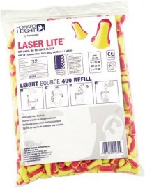 HONEYWELL HOWARD LEIGHT Gehörschutzstöpsel Laser Lite EN 352-2 SNR 35 dB Nachfüllpack 200 Paar / Pack