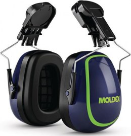 MOLDEX Gehörschutz MX-7 614001 EN 352-3 SNR 31 dB zum Einklicken extra große Ohrmuschel Paar