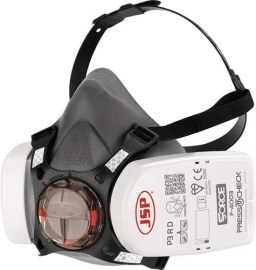 JSP Atemschutzhalbmaske Force™8 EN 140 EN 143 Press to Check inkl. P3-Filter M