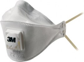3M Atemschutzmaske 9312+ FFP1/V NR D mit Ausatemventil, faltbar