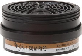 EKASTU Kombinationsfilter 230 A1-P3 f. 2 St./Btl.