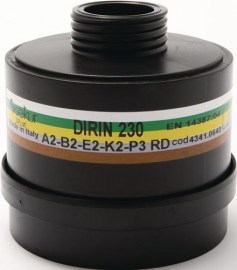 EKASTU Mehrbereichskombifilter DIRIN 230 A2B2E2K2-P3R D EN 14387 passend für 4000370800, 4000370829
