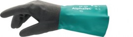ANSELL Chemikalienhandschuhe AlphaTec 58-430 EN 388, EN 374, EN 1149 PSA-Kategorie III