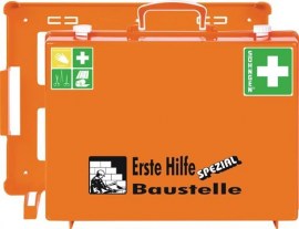 SÖHNGEN Erste Hilfe Koffer Beruf SPEZIAL Baustelle B400xH300xT150ca.mm orange