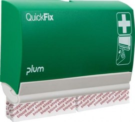 PLUM Pflasterspender QuickFix Blood stopper B230xH135xT32ca. mm grün