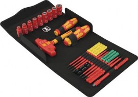 WERA Schraubendrehersatz Kraftform Kompakt VDE 24 Allrounder 1 25-teilig VDE
