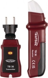TESTBOY Sicherungsfinder Testboy 30 zum Auffinden Steckdosensicherung