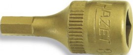 HAZET Steckschlüsseleinsatz 8501 1/4 ″ Innen-6-kant Länge 28 mm