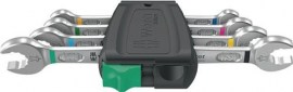 WERA Doppelmaulschlüsselsatz Joker 6005 4 Set 1 4-teilig SW6-13 mm legierter Werkzeugstahl