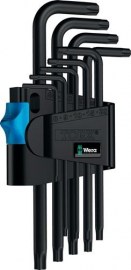 WERA Winkelschraubendrehersatz 967 L 9-teilig T8 - T40 mit Haltefunktion